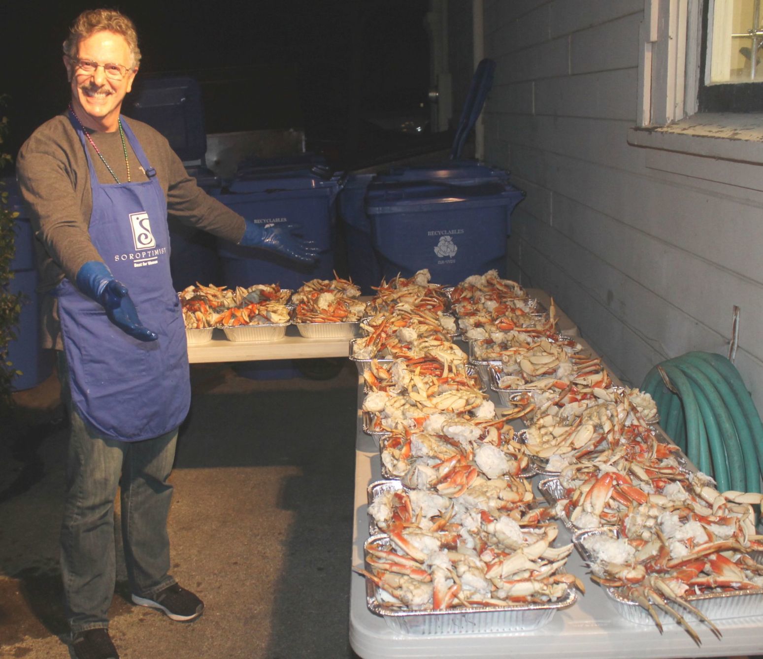 Crab guy Steve Vosti